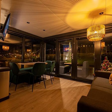 Houseboat Met Dakterras Mookerplas Middelaar ภายนอก รูปภาพ