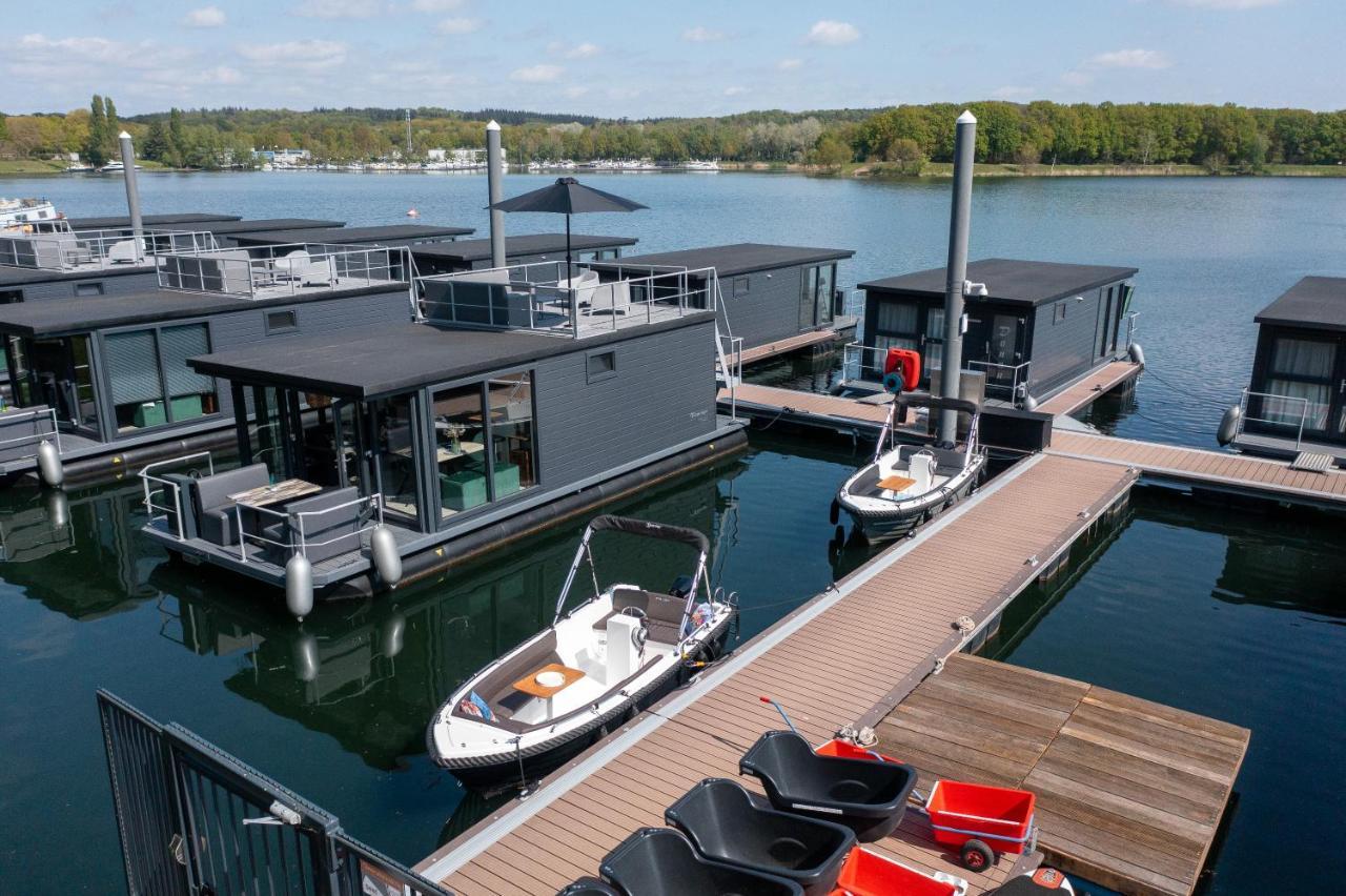 Houseboat Met Dakterras Mookerplas Middelaar ภายนอก รูปภาพ